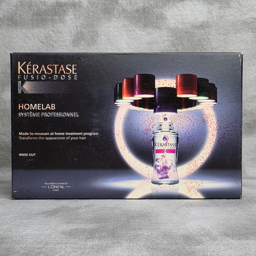 Kerastase Fusio-Dose Homelab 3 x Oleo-Fusion Treatments + Boosters + Actuator